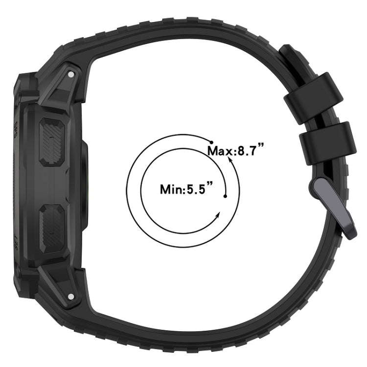 For Garmin Instinct 2X Sports Silicone Replacement Watch Band(Grey)