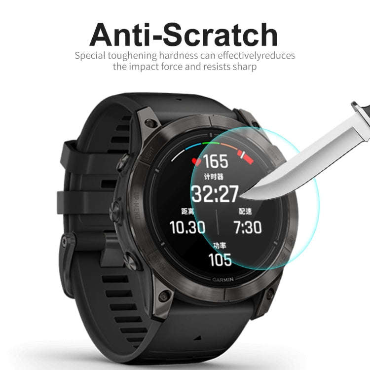 For Garmin Epix Pro Gen 2 51mm 2pcs ENKAY 0.2mm 9H Tempered Glass Screen Protector Watch Film