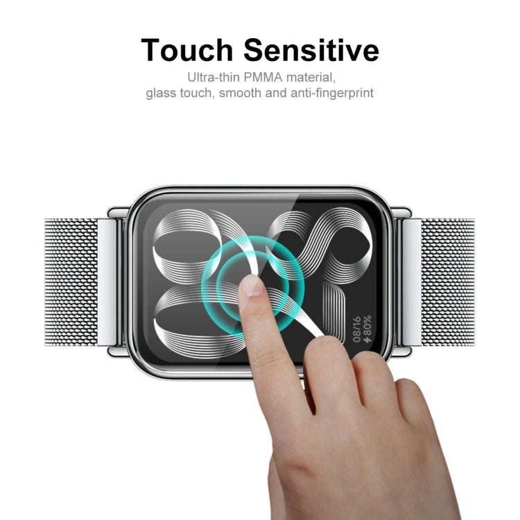 For Xiaomi Mi Band 8 Pro 1pcs ENKAY ENKAY 3D Full Coverage Soft PC Edge PMMA HD Screen Film