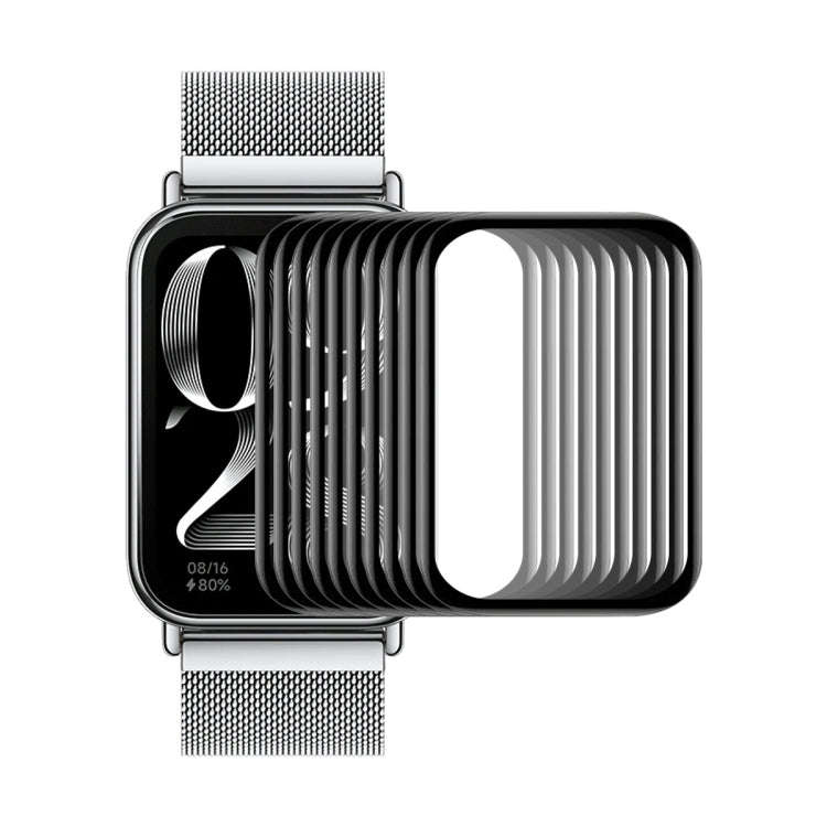For Xiaomi Mi Band 8 Pro 10pcs ENKAY ENKAY 3D Full Coverage Soft PC Edge PMMA HD Screen Film