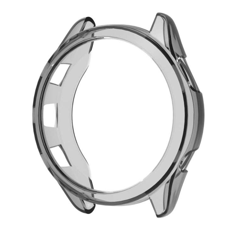 For Garmin Forerunner 265S ENKAY Hat-Prince Transparent TPU Frame Drop Protection Case(Grey)