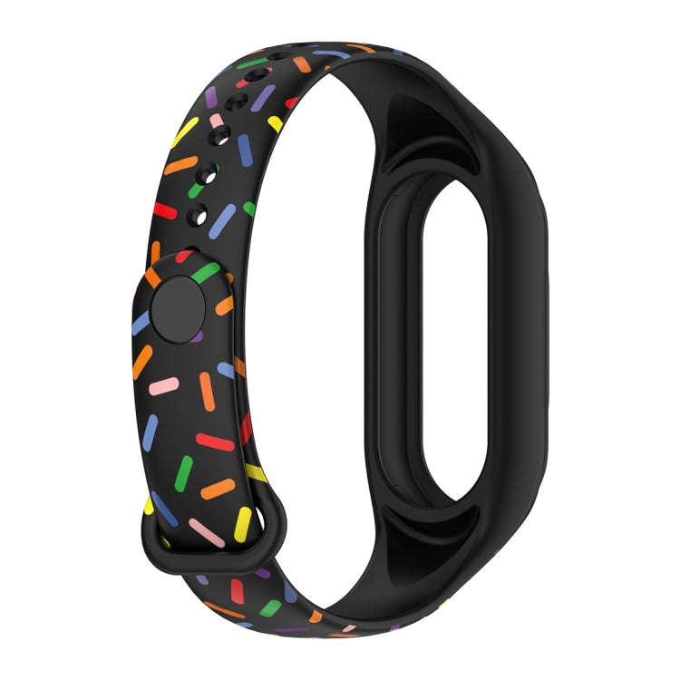 For Xiaomi Mi Band 8 ENKAY Hat-Prince Full Coverage Screen Protector + Adjsutable Silicone Sport ...