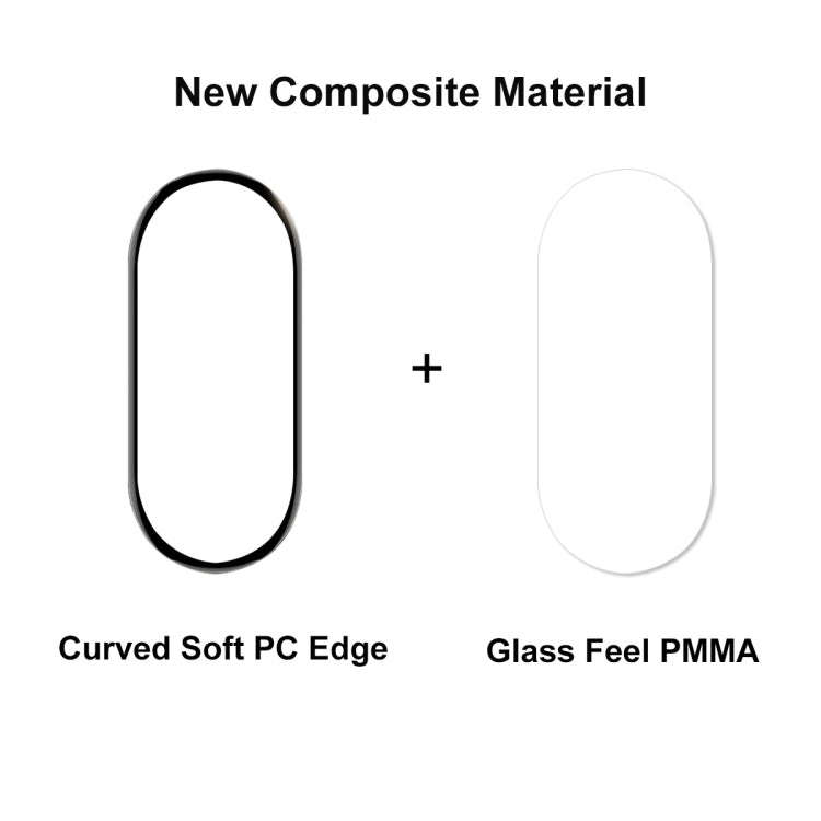 For Xiaomi Mi Band 8 ENKAY Hat-Prince Full Coverage Screen Protector + Adjsutable Silicone Sport ...