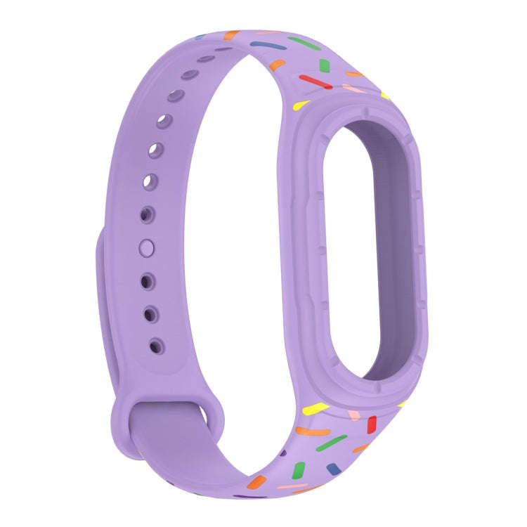 For Xiaomi Mi Band 8 ENKAY Hat-Prince Full Coverage Screen Protector + Adjsutable Silicone Sport ...