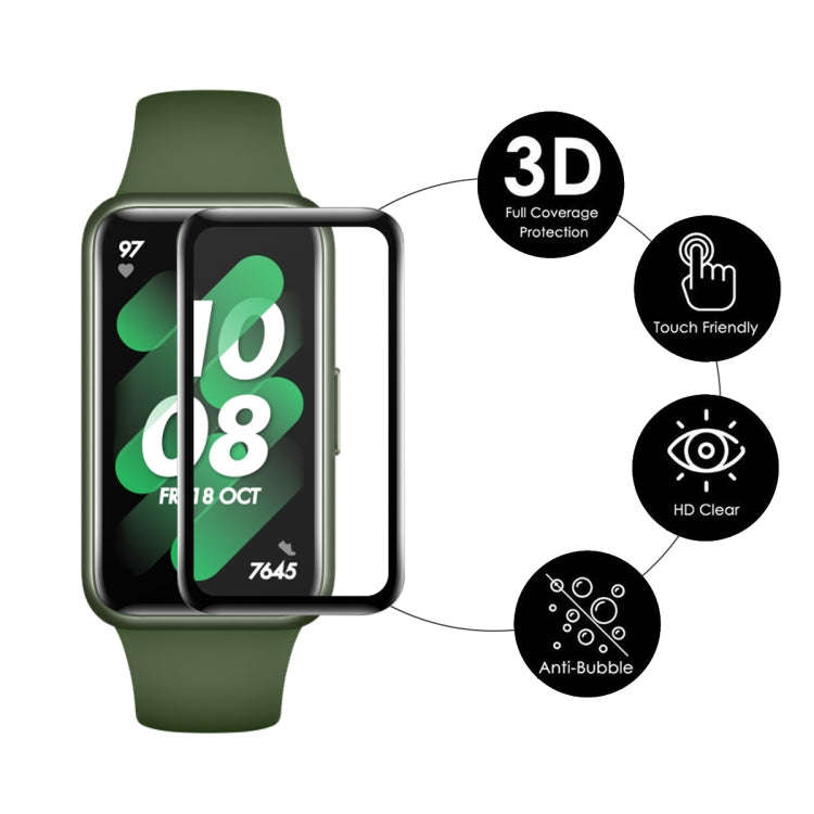 For Huawei Band 8 / 9 ENKAY Hat-Prince Full Coverage Screen Protector + Adjsutable Silicone Sport...