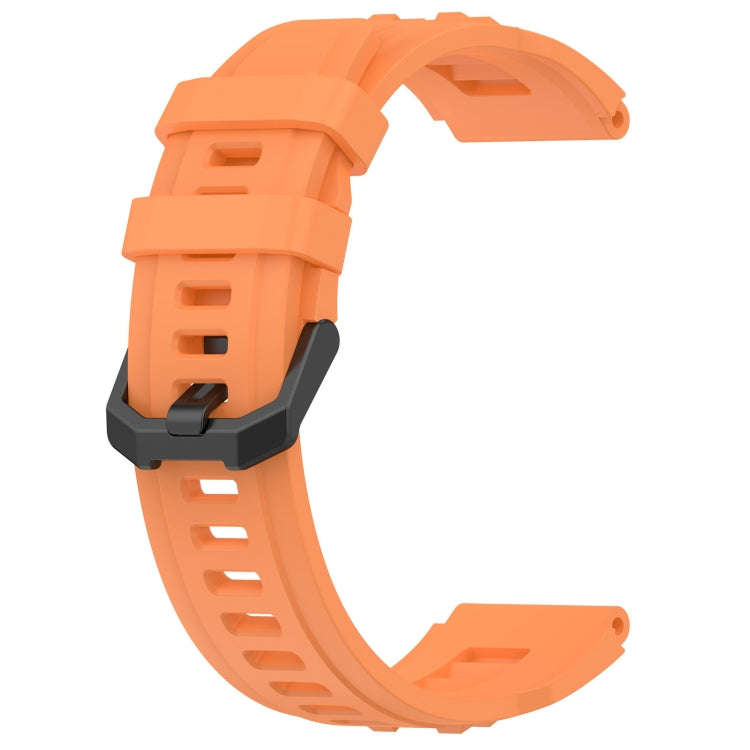 For Amazfit T-Rex Ultra Silicone Sports Watch Band(Orange)