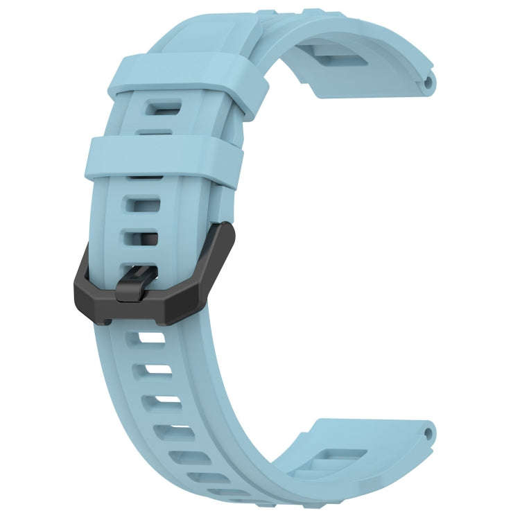 For Amazfit T-Rex Ultra Silicone Sports Watch Band(Light Blue)
