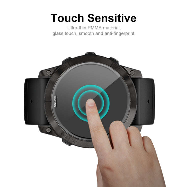 For Garmin Epix Pro Gen 2 47mm ENKAY 3D Full Coverage Soft PC Edge PMMA HD Screen Protector Film