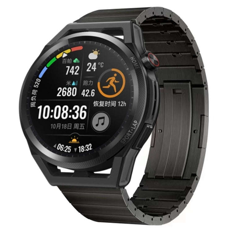 For Huawei Watch GT Runner Titanium Alloy Quick Release Watch Band(Gray)