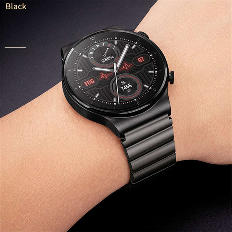 For Huawei Watch GT 2 Pro Titanium Alloy Quick Release Watch Band(Black)