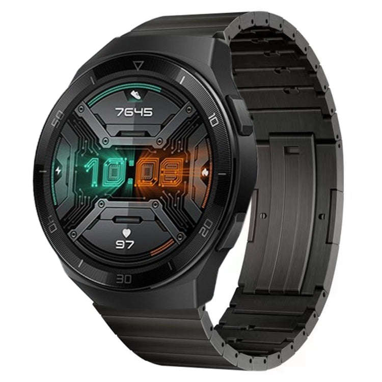 For Huawei Watch GT 2e Titanium Alloy Quick Release Watch Band(Gray)