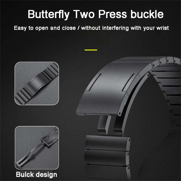For Huawei Watch 3 Pro Titanium Alloy Quick Release Watch Band(Silver)