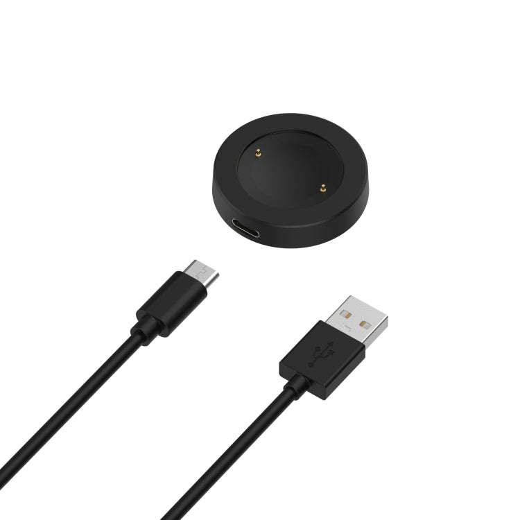 For Honor Watch 4 Split Mmagnetic Suction Watch Charging Cable, Length: 1m(Black)