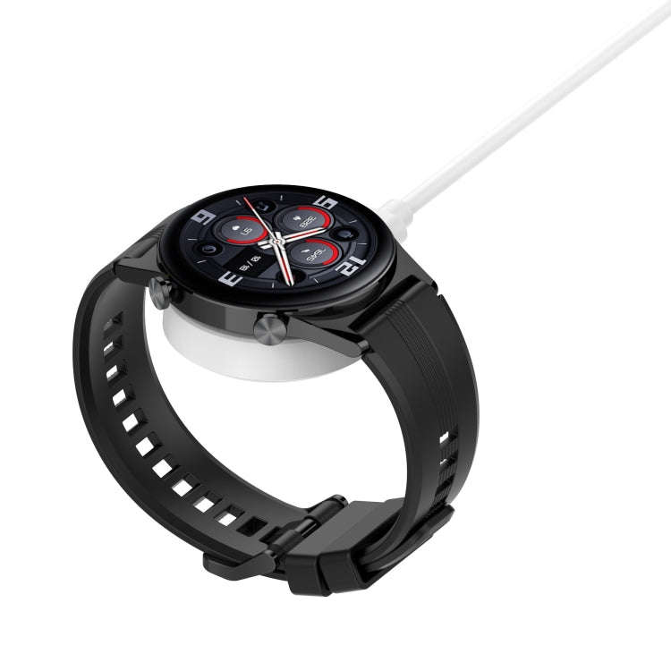 For Honor Watch GS3 TMA-L19 Split Mmagnetic Suction Watch Charging Cable, Length: 1m(White)