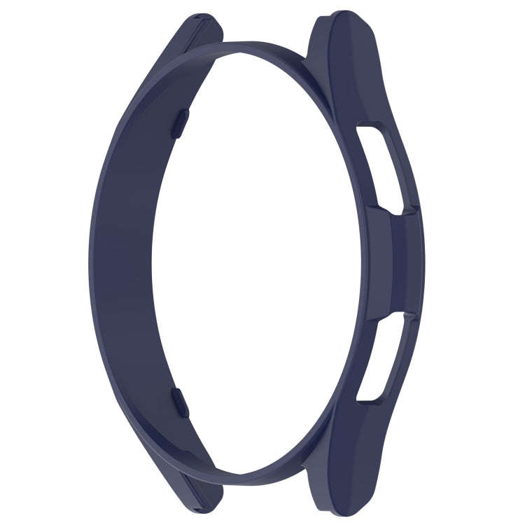 For Samsung Galaxy Watch 6 Classic 43mm Half Coverage Hollow PC Watch Protective Case(Midnight Blue)