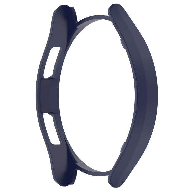 For Samsung Galaxy Watch 6 Classic 43mm Half Coverage Hollow PC Watch Protective Case(Midnight Blue)