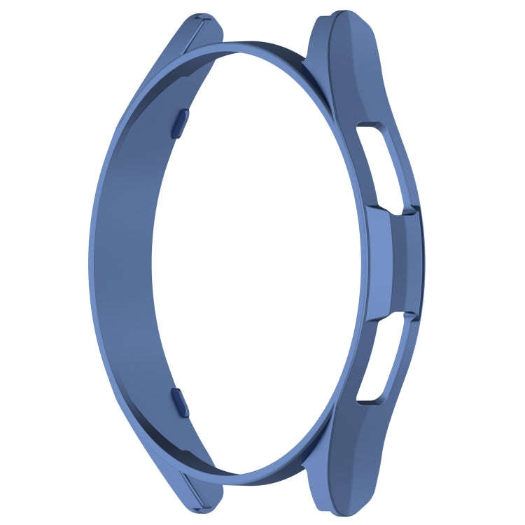 For Samsung Galaxy Watch 6 Classic 47mm Half Coverage Hollow PC Watch Protective Case(Blue)