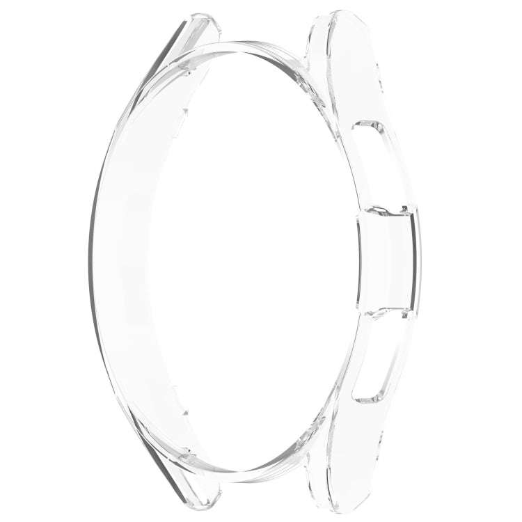 For Samsung Galaxy Watch 6 Classic 47mm Half Coverage Hollow PC Watch Protective Case(Transparent)