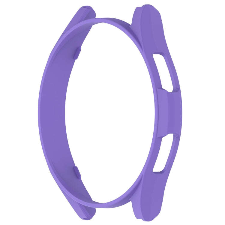 For Samsung Galaxy Watch 6 Classic 47mm Half Coverage Hollow PC Watch Protective Case(Purple)