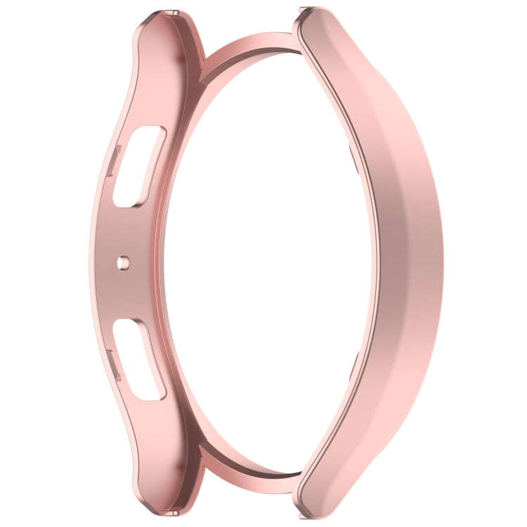 For Samsung Galaxy Watch 6 40mm Half Coverage Hollow PC Watch Protective Case(Rose Gold)