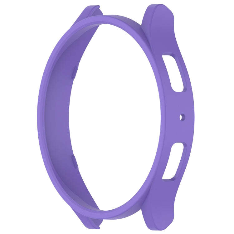 For Samsung Galaxy Watch 6 40mm Half Coverage Hollow PC Watch Protective Case(Purple)