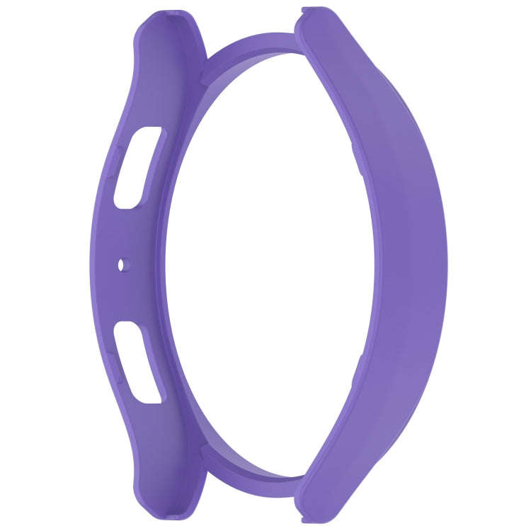 For Samsung Galaxy Watch 6 40mm Half Coverage Hollow PC Watch Protective Case(Purple)