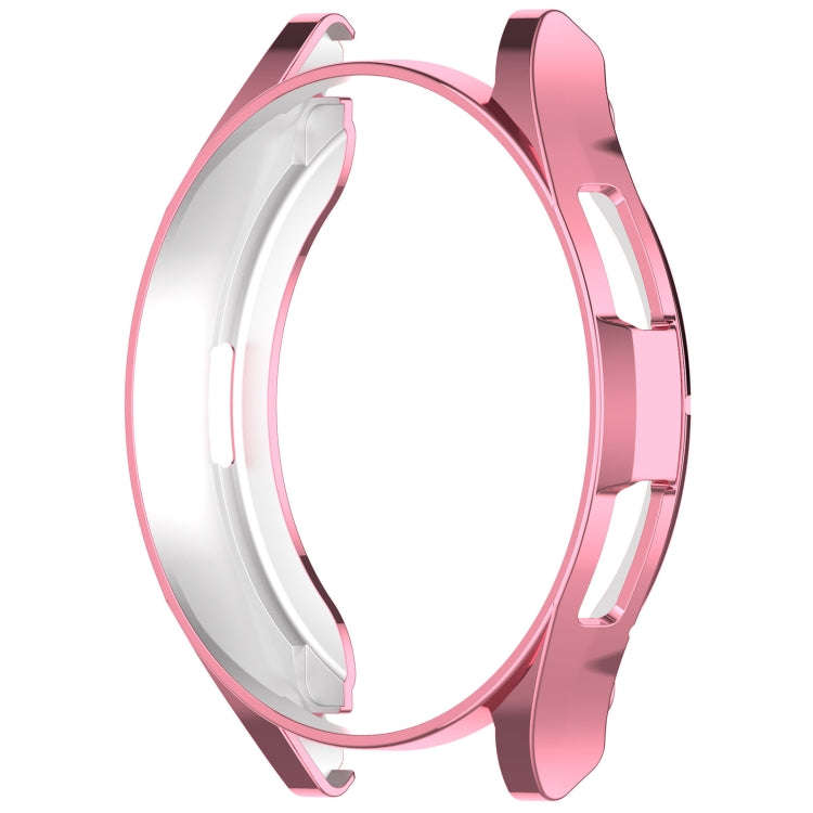 For Samsung Galaxy Watch6 Classic 47mm Electroplated TPU Half Pack Hollow Watch Protective Case(P...