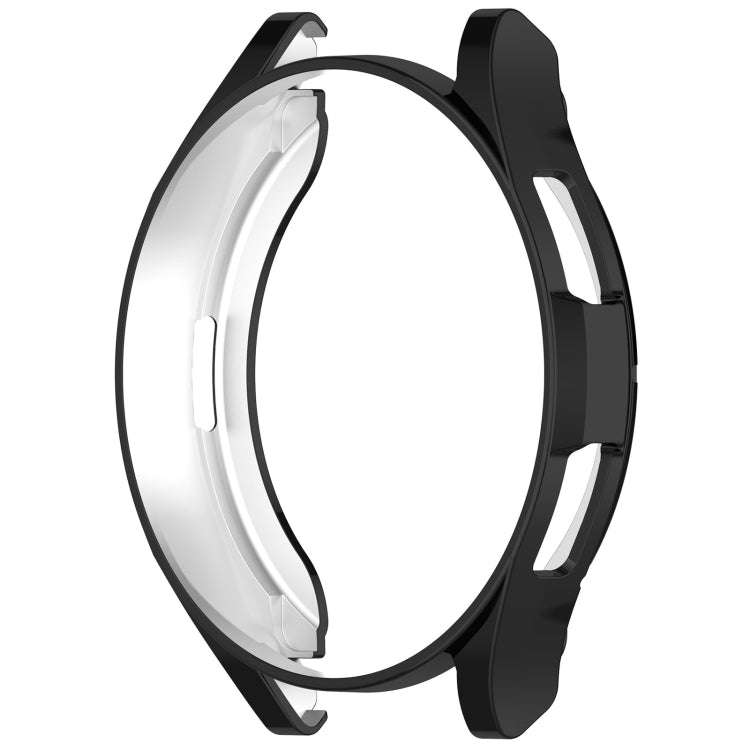 For Samsung Galaxy Watch6 Classic 43mm Electroplated TPU Half Pack Hollow Watch Protective Case(B...