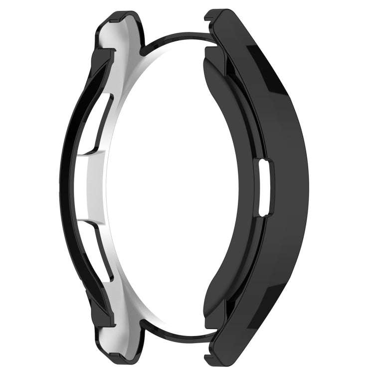 For Samsung Galaxy Watch6 Classic 43mm Electroplated TPU Half Pack Hollow Watch Protective Case(B...