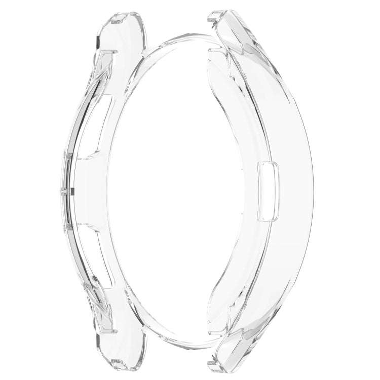 For Samsung Galaxy Watch6 Classic 43mm Electroplated TPU Half Pack Hollow Watch Protective Case(T...