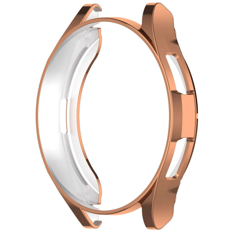 For Samsung Galaxy Watch6 Classic 43mm Electroplated TPU Half Pack Hollow Watch Protective Case(R...