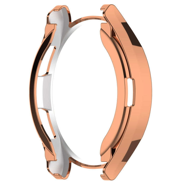 For Samsung Galaxy Watch6 Classic 43mm Electroplated TPU Half Pack Hollow Watch Protective Case(R...
