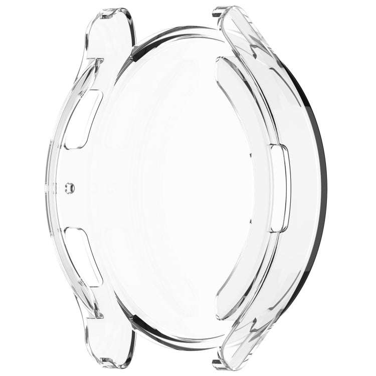 For Samsung Galaxy Watch6 40mm Full Coverage TPU Electroplated Watch Protective Case(Transparent)