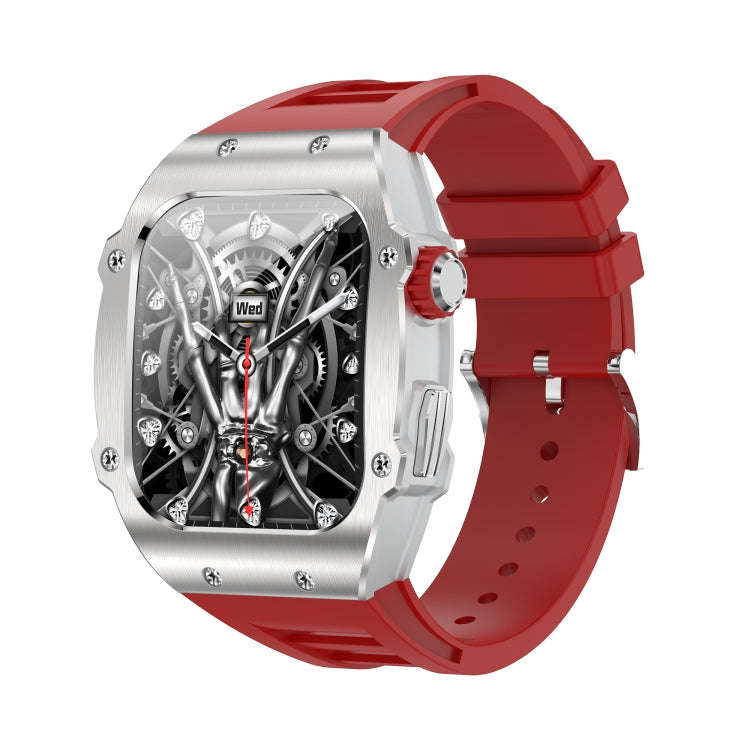 AK55 1.91 inch IP67 Waterproof Color Screen Smart Watch,Support Heart Rate / Blood Pressure / Blo...