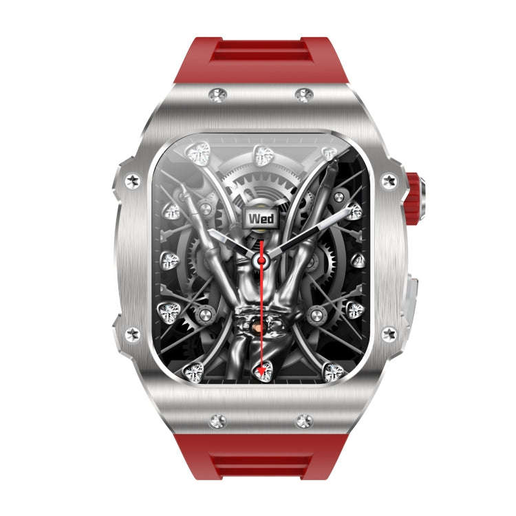 AK55 1.91 inch IP67 Waterproof Color Screen Smart Watch,Support Heart Rate / Blood Pressure / Blo...