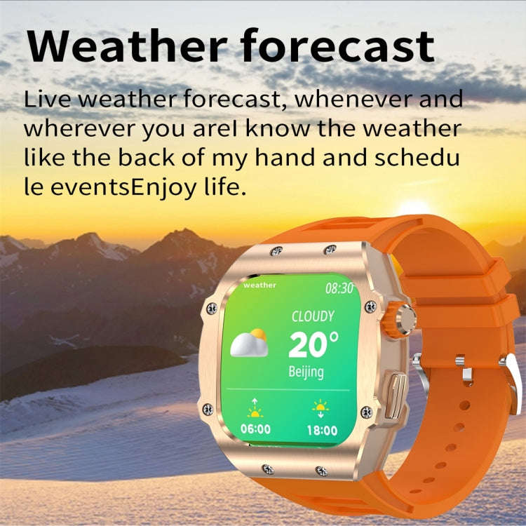 AK55 1.91 inch IP67 Waterproof Color Screen Smart Watch,Support Heart Rate / Blood Pressure / Blo...
