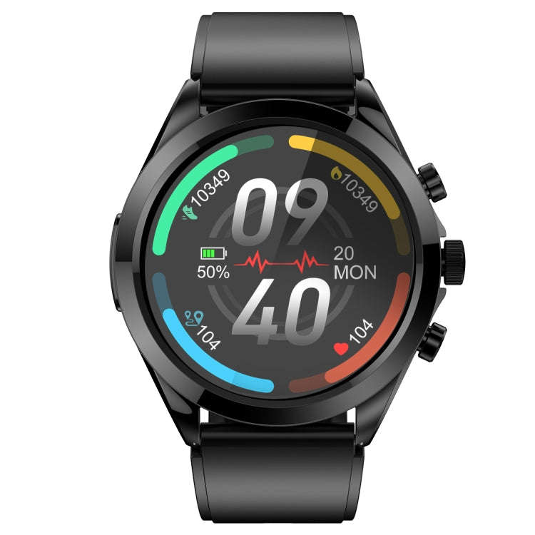 ET440 1.39 inch Color Screen Smart Silicone Strap Watch,Support Heart Rate / Blood Pressure / Blo...