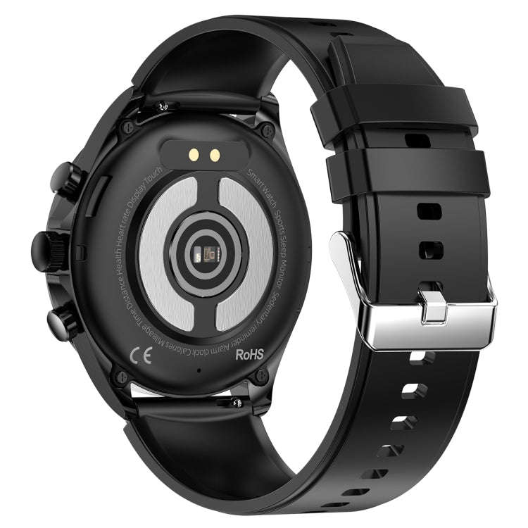 ET440 1.39 inch Color Screen Smart Silicone Strap Watch,Support Heart Rate / Blood Pressure / Blo...