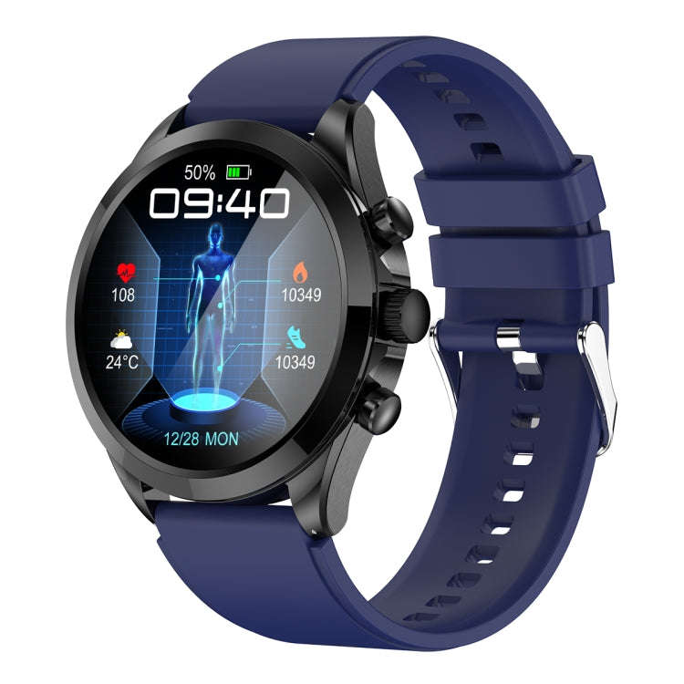 ET440 1.39 inch Color Screen Smart Silicone Strap Watch,Support Heart Rate / Blood Pressure / Blo...