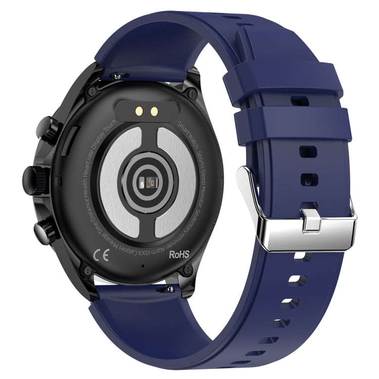 ET440 1.39 inch Color Screen Smart Silicone Strap Watch,Support Heart Rate / Blood Pressure / Blo...
