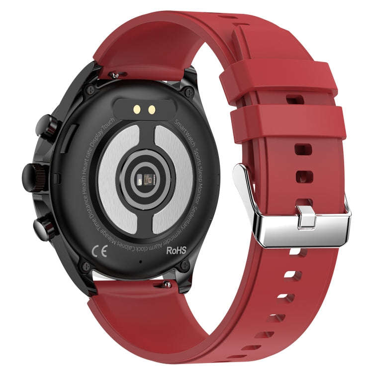ET440 1.39 inch Color Screen Smart Silicone Strap Watch,Support Heart Rate / Blood Pressure / Blo...