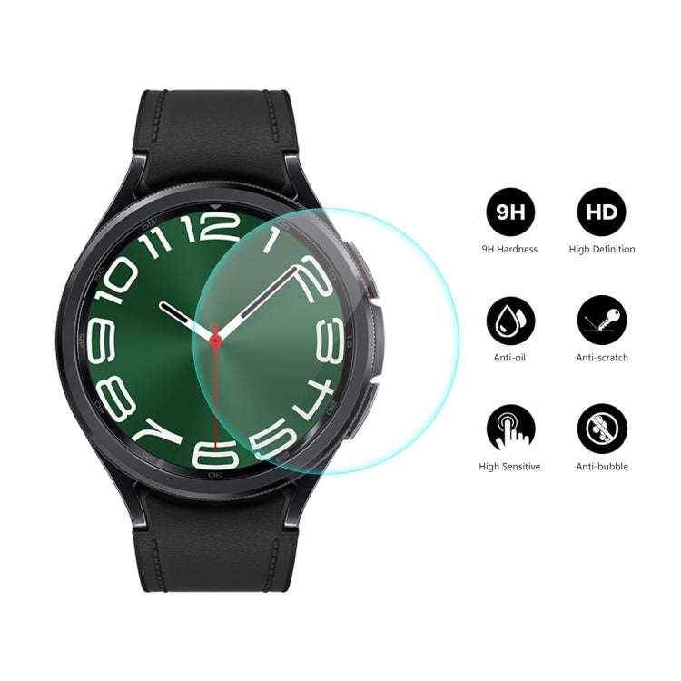 For Samsung Galaxy Watch6 Classic / Ultra 47mm ENKAY 0.2mm 9H Tempered Glass Screen Protector Wat...