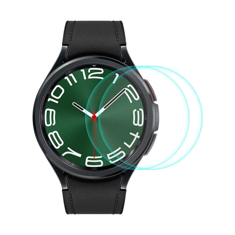 For Samsung Galaxy Watch6 Classic / Ultra 47mm 2pcs ENKAY 0.2mm 9H Tempered Glass Screen Protecto...