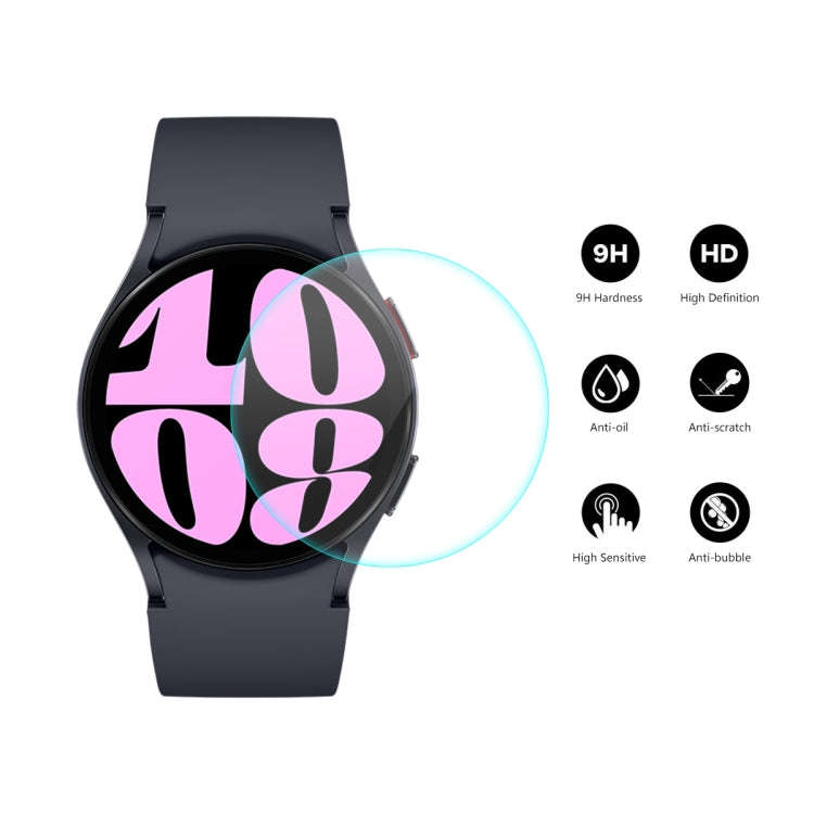 For Samsung Galaxy Watch6 / Watch7 40mm 10pcs ENKAY 0.2mm 9H Tempered Glass Screen Protector Watc...