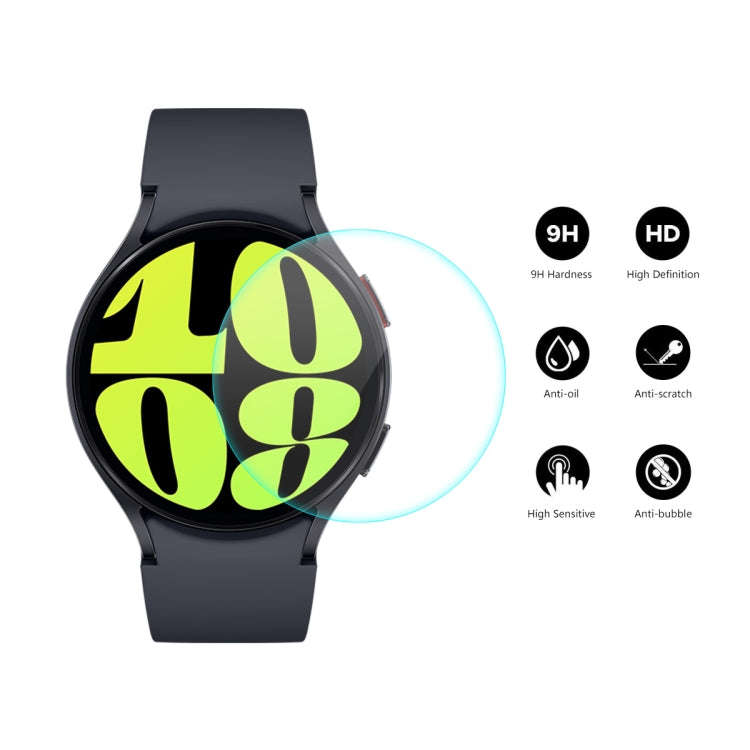 For Samsung Galaxy Watch6 / Watch7 44mm 10pcs ENKAY 0.2mm 9H Tempered Glass Screen Protector Watc...