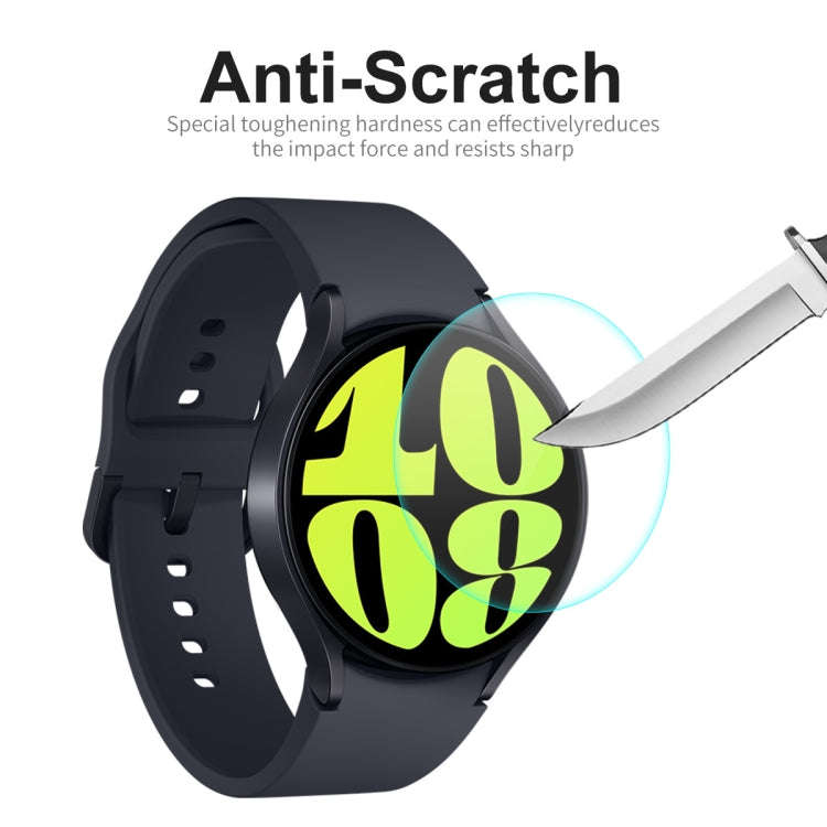 For Samsung Galaxy Watch6 / Watch7 44mm 10pcs ENKAY 0.2mm 9H Tempered Glass Screen Protector Watc...
