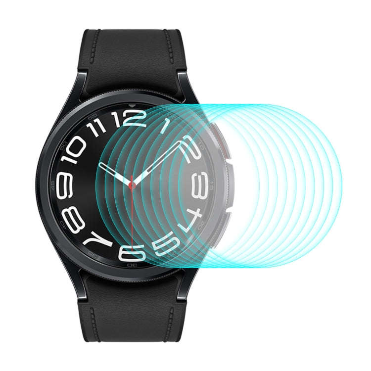 For Samsung Galaxy Watch6 Classic 43mm 10pcs ENKAY 0.2mm 9H Tempered Glass Screen Protector Watch...