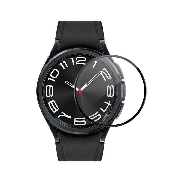 For Samsung Galaxy Watch6 Classic 43mm ENKAY 3D Full Coverage Soft PC Edge + PMMA HD Screen Prote...