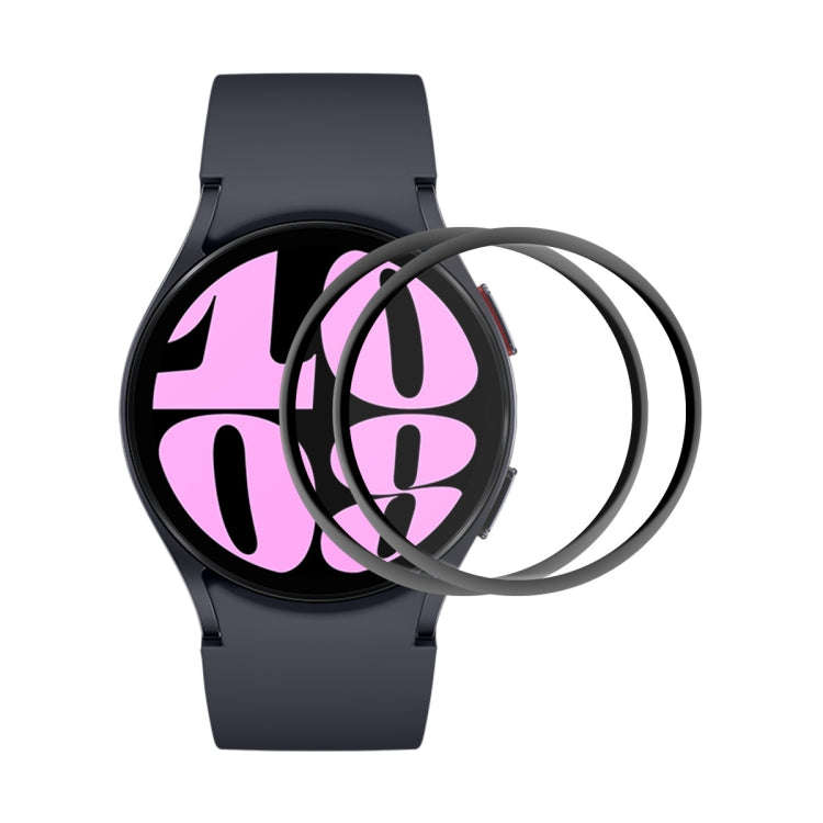 For Samsung Galaxy Watch6 / Watch7 40mm 2pcs ENKAY 3D Full Coverage Soft PC Edge + PMMA HD Screen...