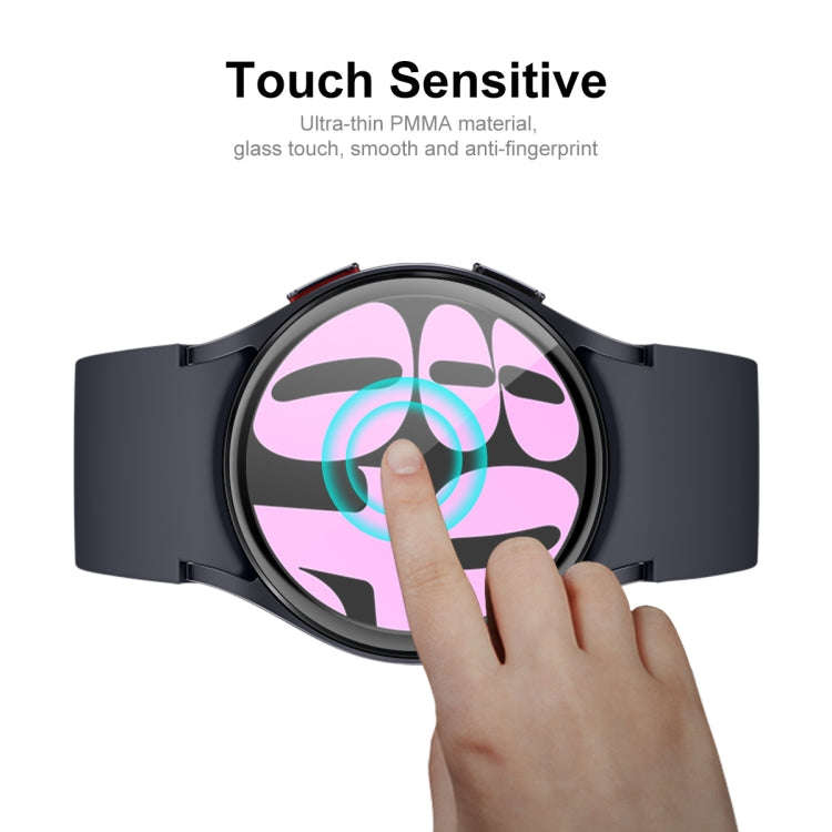 For Samsung Galaxy Watch6 / Watch7 40mm 2pcs ENKAY 3D Full Coverage Soft PC Edge + PMMA HD Screen...